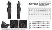 Load image into Gallery viewer, SKT235 Brown Han Dynasty element dragon pattern cheongsam dress
