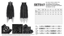 Load image into Gallery viewer, SKT247 One piece belt and Mesh Cyberpunk-Style tutu Skirt
