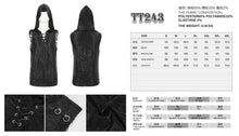 Load image into Gallery viewer, TT243 Computer Ripple Hooded Sleeveless Men&#39;s T-Shirt
