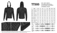 Load image into Gallery viewer, TT300 Two-tone tie-dye knitted hooded long-sleeved T-shirt
