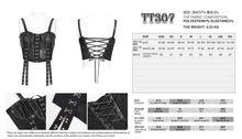 Load image into Gallery viewer, TT307 Punk-Style Snake Print Knit Spaghetti Strap Crop Top

