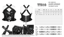 Load image into Gallery viewer, TT310 Punk Patent Faux Leather Halter Crop Top

