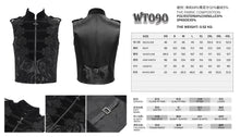 Load image into Gallery viewer, WT090 Chenille cashew jacquard vest
