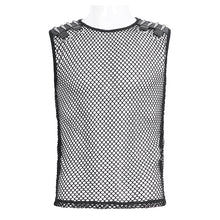 Load image into Gallery viewer, TT273 Sleeveless mesh men&#39;s T-shirt
