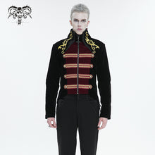 Load image into Gallery viewer, CT20801 Black Embroidered Stand Collar Tuxedo Men&#39;s Dress Jacket
