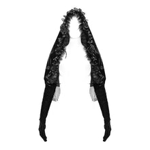 Load image into Gallery viewer, EAS031 Gothic hooded shawl with long gloves
