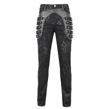 Load image into Gallery viewer, PT228 Punk side buckles men&#39;s trousers
