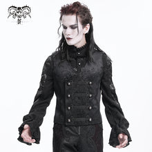 Load image into Gallery viewer, WT09301 black Gothic Embossed Vest
