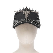 Load image into Gallery viewer, AS263 Punk horn decorated baseball cap

