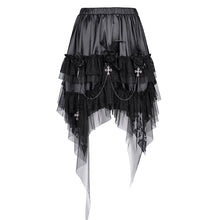 Load image into Gallery viewer, SKT205 Gothic Feather Rose Skirt
