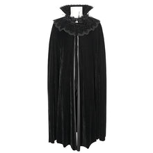 Load image into Gallery viewer, CA040 Gothic stand collar velvet men&#39;s cloak
