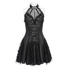 Load image into Gallery viewer, SKT25401 Jacquard Rose Pattern Woven Gothic Lolita Dress

