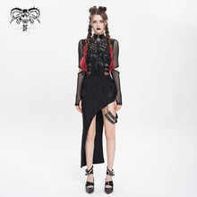 Load image into Gallery viewer, SKT237 Snake print vinyl knit punk dress
