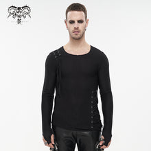 Load image into Gallery viewer, TT177 Coarse mesh asymmetric men T-shirt
