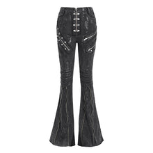 Load image into Gallery viewer, PT281 Punk flared women&#39;s trousers
