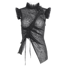 Load image into Gallery viewer, SR016 Drawstring lace knitwear top
