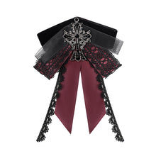Load image into Gallery viewer, AS29602 Gothic ribbon bow tie
