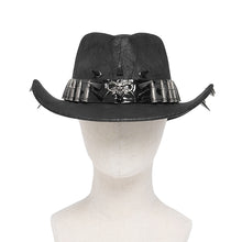 Load image into Gallery viewer, AS265 Punk cowboy hat with long and short spikes
