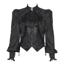 Load image into Gallery viewer, SHT15301 Faux Two-Piece Paisley Gothic Shirt

