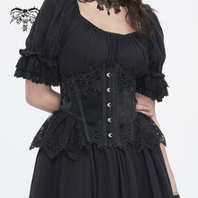 Load image into Gallery viewer, AS179 Gothic pattern leather lace corset
