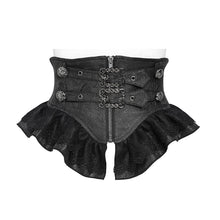 Load image into Gallery viewer, AS325 Glossy Gothic-style cashew-pattern jacquard woven belt
