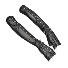 Load image into Gallery viewer, GE045 Flash-Point Mesh Punk Long Gloves

