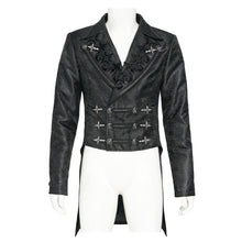 Load image into Gallery viewer, CT281 Gothic Glossy Jacquard Jacket
