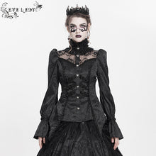 Load image into Gallery viewer, ESHT017 long-sleeved tree branch jacquard shirt
