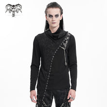 Load image into Gallery viewer, TT285 Knitted laminated high collar long sleeve T-shirt

