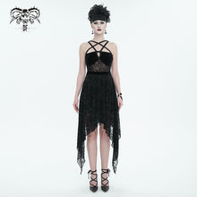 Load image into Gallery viewer, SKT165 Pentagram Velvet Dress
