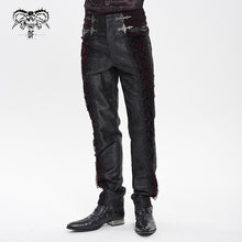 Load image into Gallery viewer, PT29802 Gothic Non-Stretch Patterned Leather Trousers
