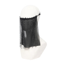 Load image into Gallery viewer, MK057 Gothic beaded tassel face mask
