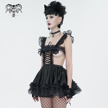 Load image into Gallery viewer, SX023 Organza maid sexy dress underwear
