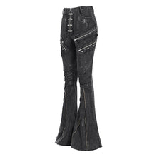 Load image into Gallery viewer, PT281 Punk flared women&#39;s trousers
