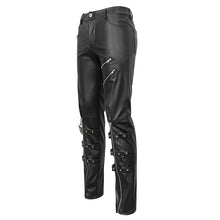 Load image into Gallery viewer, PT216 Men&#39;s faux leather trousers with zipped legs
