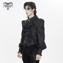 Load image into Gallery viewer, SHT15301 Faux Two-Piece Paisley Gothic Shirt
