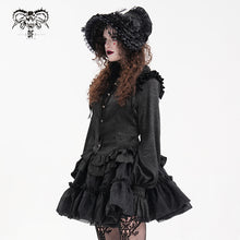 Load image into Gallery viewer, SHT122 Long Sleeve Stand Collar Gothic Blouse
