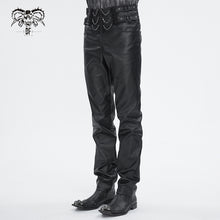 Load image into Gallery viewer, PT243 High waist twill gothic pants for men
