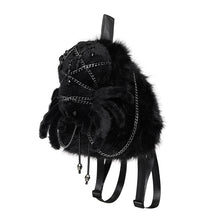 Load image into Gallery viewer, AS31801 Gothic Spider Plush Backpack
