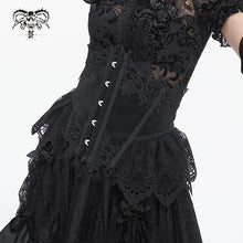 Load image into Gallery viewer, AS179 Gothic pattern leather lace corset
