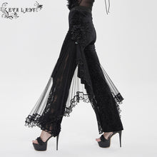 Load image into Gallery viewer, EPT021 Suede Embossed Velvet Flared Pants
