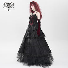 Load image into Gallery viewer, SKT243 Center front floral suspender dress
