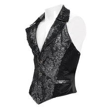 Load image into Gallery viewer, WT10302 Gothic-Patterned Leather Short Vest
