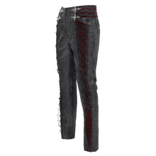 Load image into Gallery viewer, PT29802 Gothic Non-Stretch Patterned Leather Trousers
