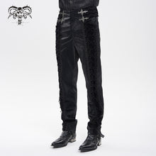 Load image into Gallery viewer, PT29801 Gothic Non-Stretch Patterned Leather Trousers
