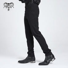 Load image into Gallery viewer, PT13901 black Gothic daily life trousers
