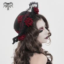 Load image into Gallery viewer, AS261 Small Rolled-Brim Velour Beanie with 3D Rose Embellishment on the Brim
