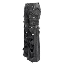 Load image into Gallery viewer, PT276 Punk detachable wide-leg pants

