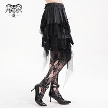 Load image into Gallery viewer, SKT205 Gothic Feather Rose Skirt

