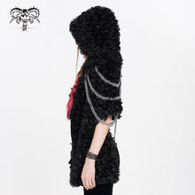 Load image into Gallery viewer, CA052 Punk curly hooded cape

